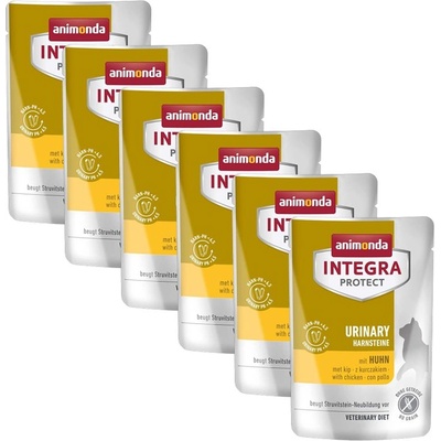 Animonda Integra Protect Cat Harnsteine Urinary - пиле 6 x 85 г