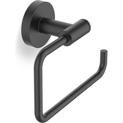 DECOR WALTHER Държач за тоалетна хартия Basic мобилен черен мат (0530160)