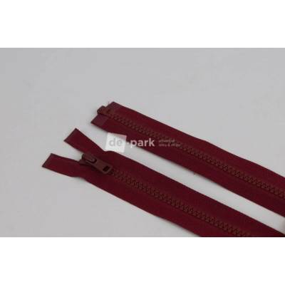 de-park Zip YKK - 55cm - dělitelný - vínová