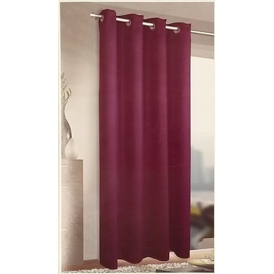 Zatemňovací závěs 268966 fialový melír 135x245