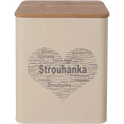 Orion plech dřevo 11,5 x 11,5 x 14 Strouhanka SRDCE