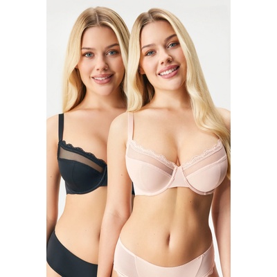 Dorina 2 PACK podprsenka Jana nevyztužená