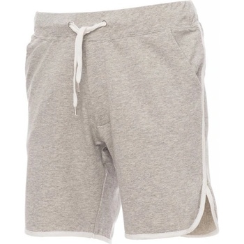 Payper COMBAT MELANGE bermudy pánske Melange grey-White