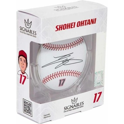 Shohei Ohtani – baseballová memorabilie 14 cm- Signature