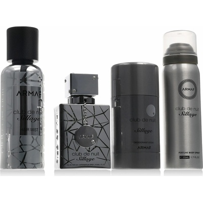 Club De Nuit Sillage EDP 30 ml + tělový sprej 50 ml + vlasový sprej 55 ml + deostick 75 g
