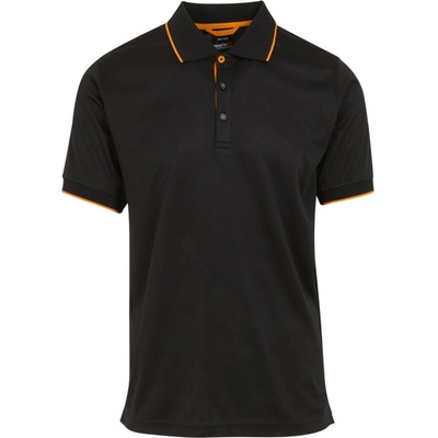 Regatta Professional polokošile Navigate TRS264 krátký rukáv Cot-36S264ad402 černá oranžová pop