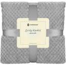 Springos polyester šedá Deka 220x200