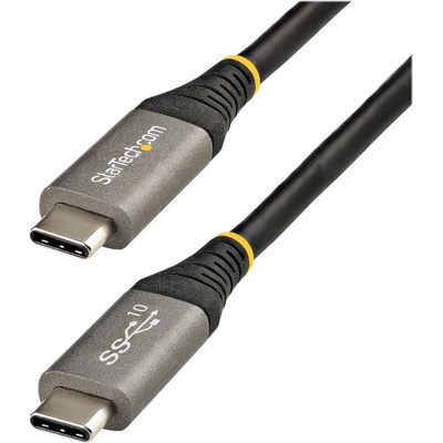 StarTech.com USB31CCV1M USB, USB 3.2 Gen 2 (3.1 Gen 2) USB C, 1m, černý, šedý