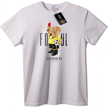 NOONEBRAND Тениска лош мечка съдия - M, Black
