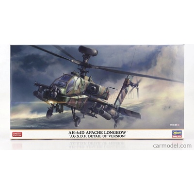 Hasegawa Hughes Ah-64d Apache Longbow Helicopter Military 1975 1:48