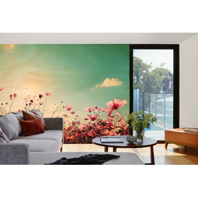 DIMEX ART Самозалепваща се флизелинова фототапета винтидж поле 375 x 250 см