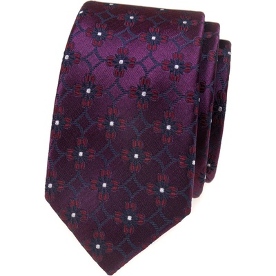 Avantgard kravata Lux Slim 571-22269 fialová