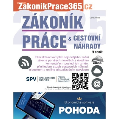 Zákoník práce a Cestovní náhrady 2025
