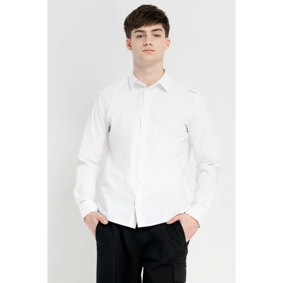 Reporter Young chlapecká bílá košile klasického střihu s dlouhým rukávem bílá – Sleviste.cz