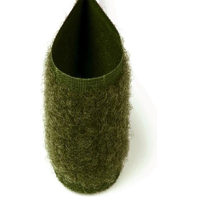 Takoy Suchý zip plyš oliva 2 cm