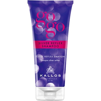 Kallos Cosmetics Gogo Silver Reflex šampon pro šedivé vlasy 200 ml