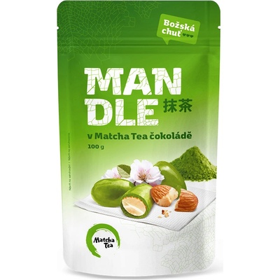 Kyosun Mandle v Matcha Tea čokoládě 100 g