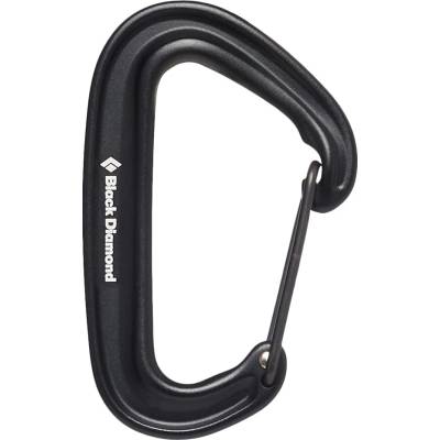 Black Diamond Карабинер с щифт Black diamond Miniwire Carabiner Snapgate carabiner - Black - размер One Size (321-0243-0111)