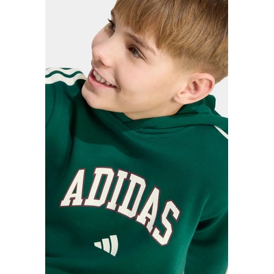 Adidas суичър с качулка за деца с памук (KE1636)