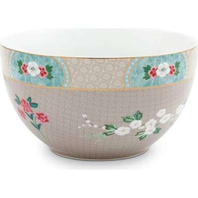 Pip Studio Blushing Birds miska khaki 18 cm