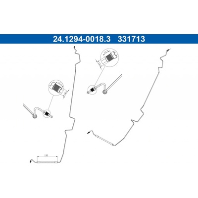 ATE Brzdová hadice 24.1294-0018.3 – Hledejceny.cz