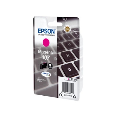 Epson 407 L Magenta - originálny