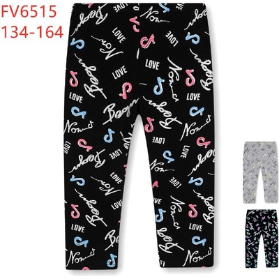 Kugo FV 6515 dívčí 3/4 legíny