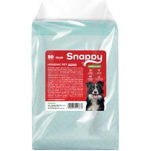 Uniq Pets Snappy Hygienic Pet Pads Pawdry Grass Scent хигиенни подложки с аромат на трева, 60x60 см, 50 бр