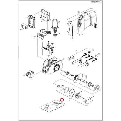 520PIAT004A00 podstavec pod motor, pozinkovaný