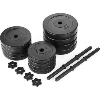 GYMTEK sada bitumenových kompozitových činek 2 x 20 kg