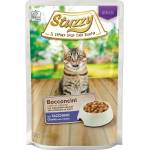 Stuzzy Bocconcini Sterilized, мокра храна за котки, пуйка в сос, 85 г, саше, след стерилизация