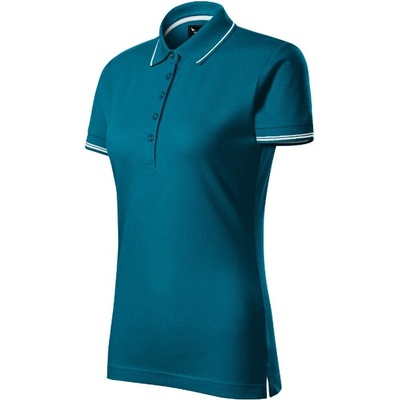 Polokošeľa Perfection plain 253 petrol blue