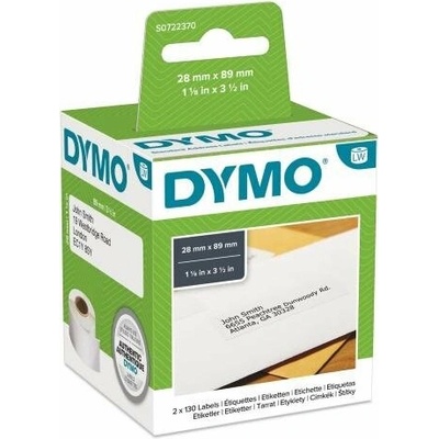 DYMO 99010 Adress Label (S0722370) VE 1 Roll 89mm x 28mm S0722370