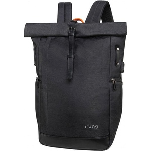 R-bag Бизнес раница за лаптоп R-bag - Roll Black, 15.6 (Z151)
