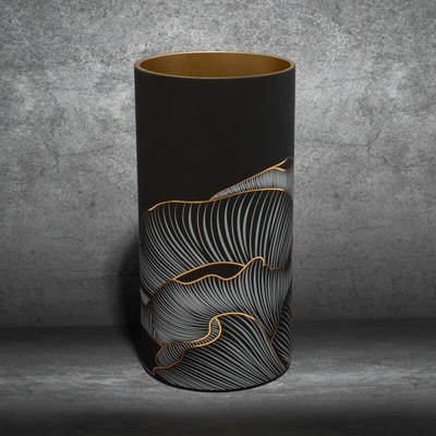 VÁZA LIMITED COLLECTION PEONIA1 1 15X30 ČIERNA