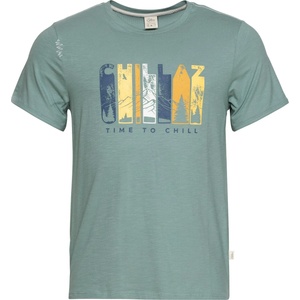 Chillaz Мъжка тениска Chillaz Innsbruck Time To Chill T-shirt - Arctic - размер XS (216-8112-0112)