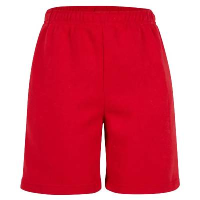 Къси панталони Build your brand Basic sweat shorts - Red (City Red)