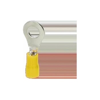 ORNO GROUP Insulated eyelet end, maximum section 6mm? , eyelet for the srube: M8, 100 pieces