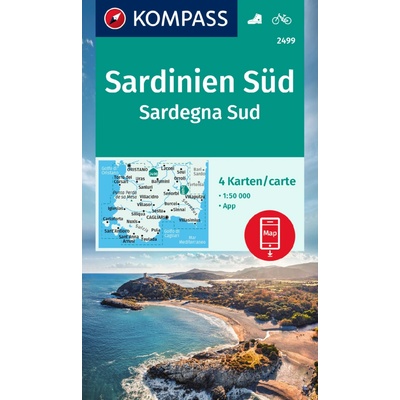 2499 Sardínia juh 1: 50 000 KOMPAS
