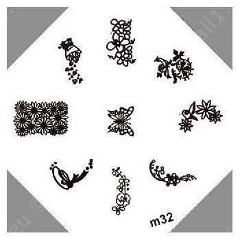 Konad zdobící destička M32