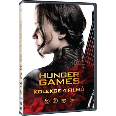 Hunger Games kolekce 1-4 DVD