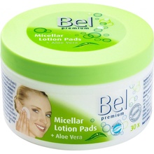 Bel Premium Cosmetic Lotion Pads vlhčené odličovací tampony s Aloe Vera 30 ks