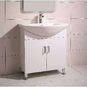 Inter Ceramic Долен шкаф за баня ICP 7544 NEW, Inter Ceramic, с умивалник, 85x47x75, 5см (7544 NEW)