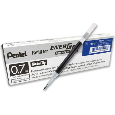 Pentel LRP7 náplň do gelového rolleru 0,7 mm modrá