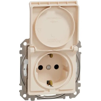 Schneider Electric КОНТАКТ С КАПАК ip44 КРЕМ schneider sedna (sdd212023) (3606481481931)