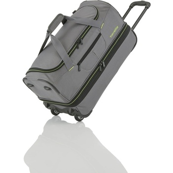 Travelite Basics Wheeled duffle Grey/green 64 l