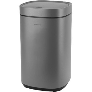 HORECANO HOME-Кош с TOUCH механизъм 12L СИВО 25.2x25xh42.4cm (104512-008-GREY) (0185185)