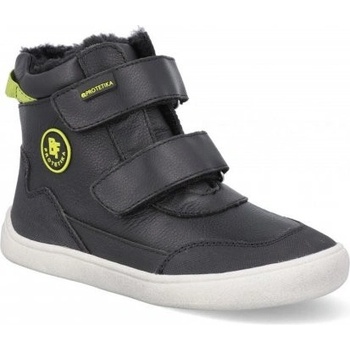Protetika chlapecké zimní boty Barefoot TARIK černá