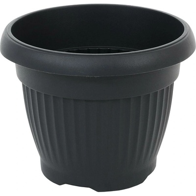 Prosperplast DCE25 Terra kvetináč guľatý 25cm antracit S433