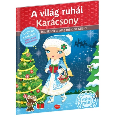A világ ruhái KARÁCSONY – Matricás könyv